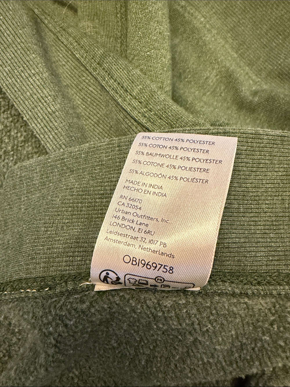 Pilcro Olive Green V-Neck Sleeveless Top - Picture 5 of 6